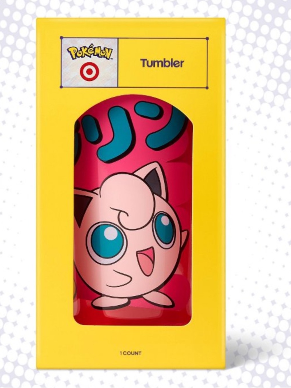 SOLD OUT! Pokémon Jigglypuff Pink Tumbler 30th anniversary !!